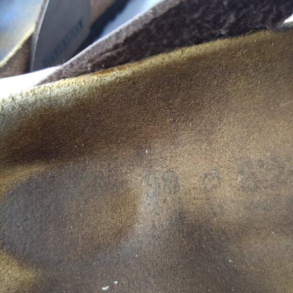 Birkenstock Gizeh Thong Sandals Size 38 US 7 - 7.5 Womens Adjustable Buckles - Picture 5 of 13